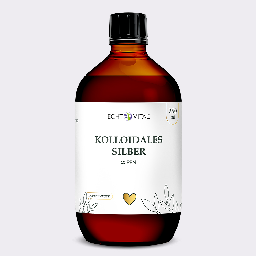 Kolloidales Silber 10 ppm - 1 Flasche mit 250 ml - Jetzt neu und verbessert!