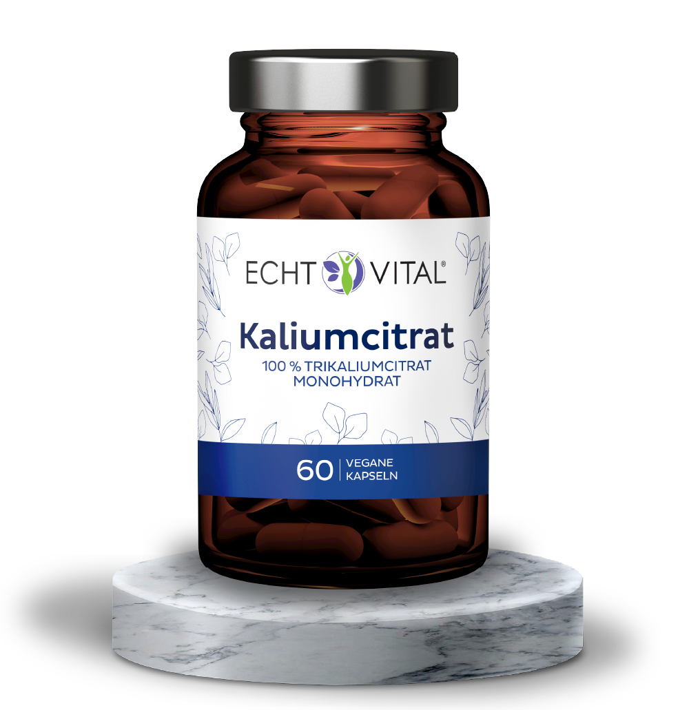 Kaliumcitrat - 1 Glas mit 60 Kapseln