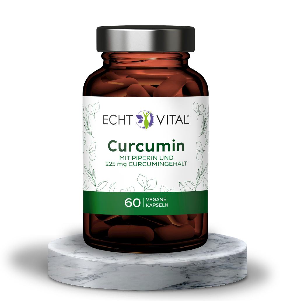 Curcumin - 1 Glas mit 60 Kapseln